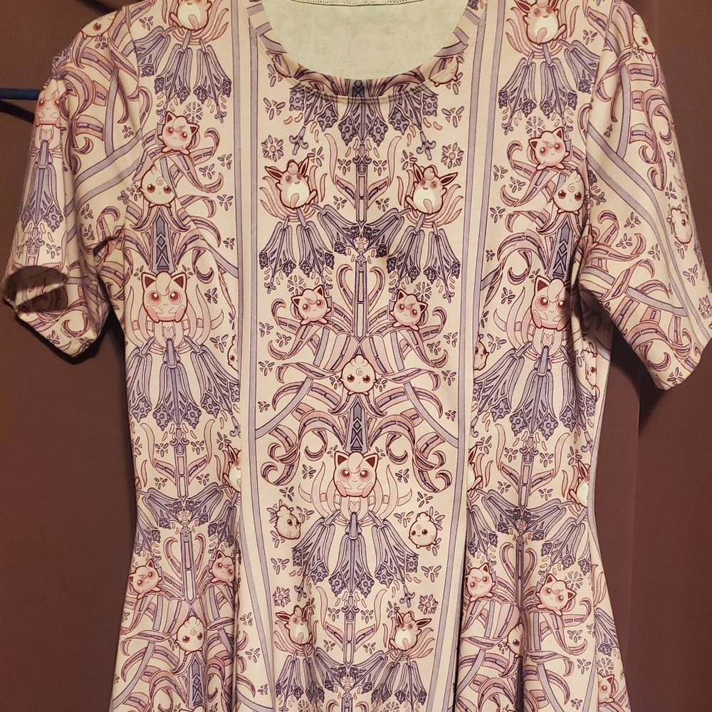 Blackmilk Igglypuff Evolutions Tshirt Dress M